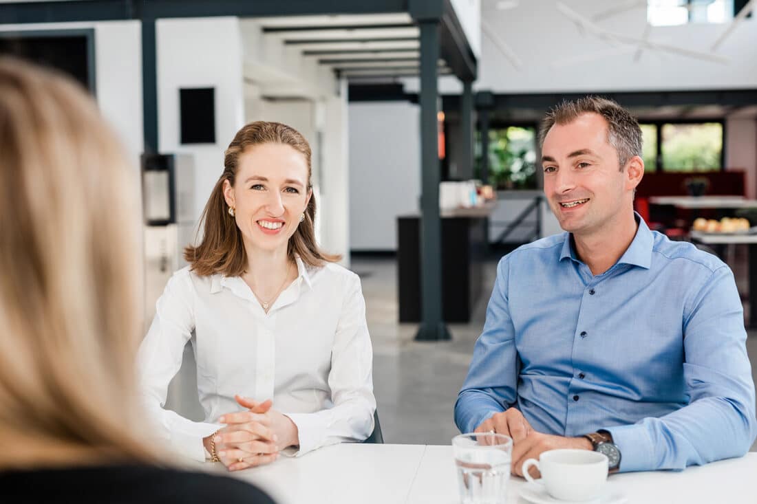 HENKELHAUSEN Geschäftsführer Duo Eva Valentina Kempf und Matthias Kellersohn. Copyright Lichthalle Krefeld